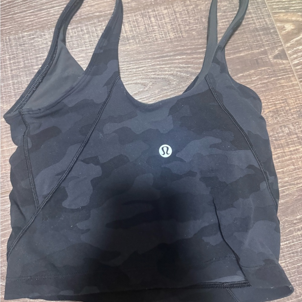 LULULEMON CAMO ALIGN TANK SIZE 2